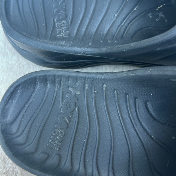 Hoya Size 10 Black Slide Sandals - Picture 3 of 6